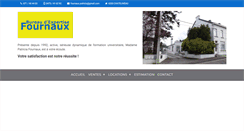 Desktop Screenshot of immo-fournaux.com